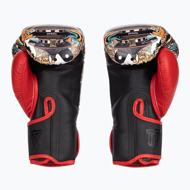 Top King Boxing Culture schwarz/rot TKBGCT-SL-2C3 Boxhandschuhe 3