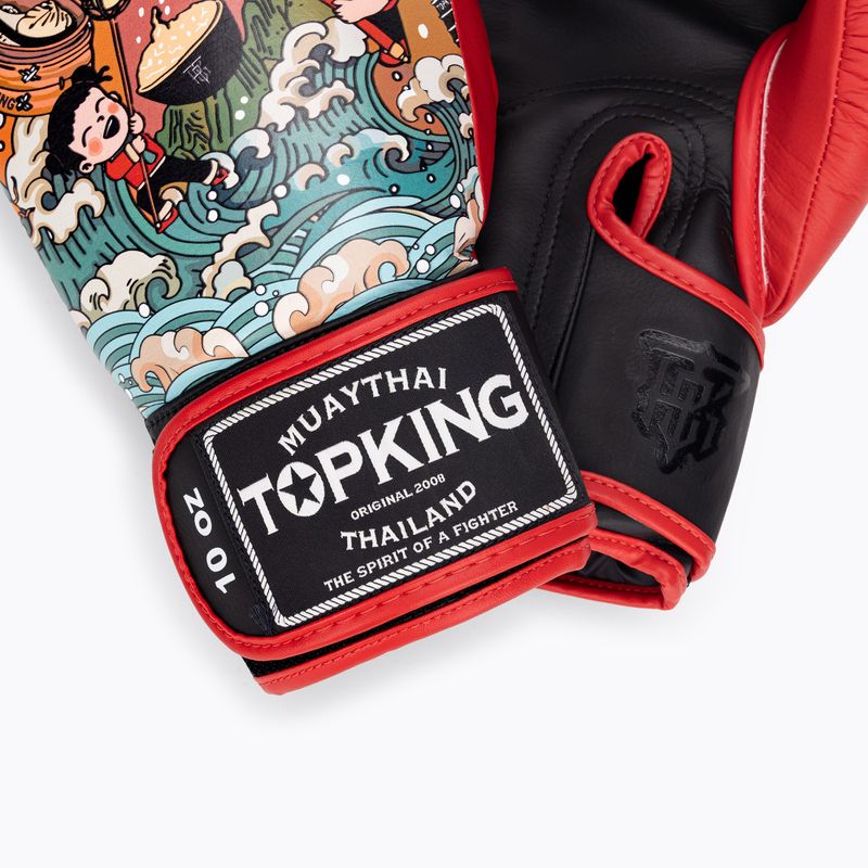 Top King Boxing Culture schwarz/rot TKBGCT-SL-2C3 Boxhandschuhe 5