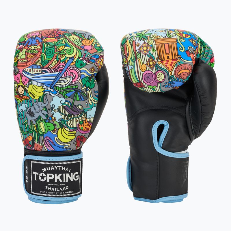 Boxhandschuhe Top King Boxing Culture black TKBGCT-TH-SL-BK