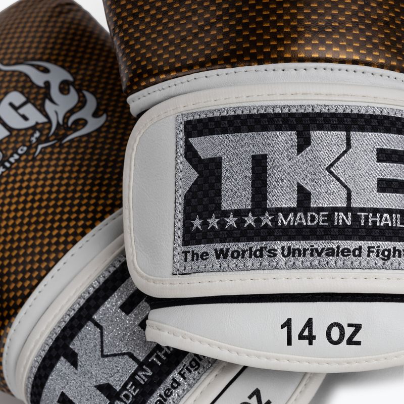 Top King Muay Thai Empower weiße Boxhandschuhe TKBGEM-02A-WH 5