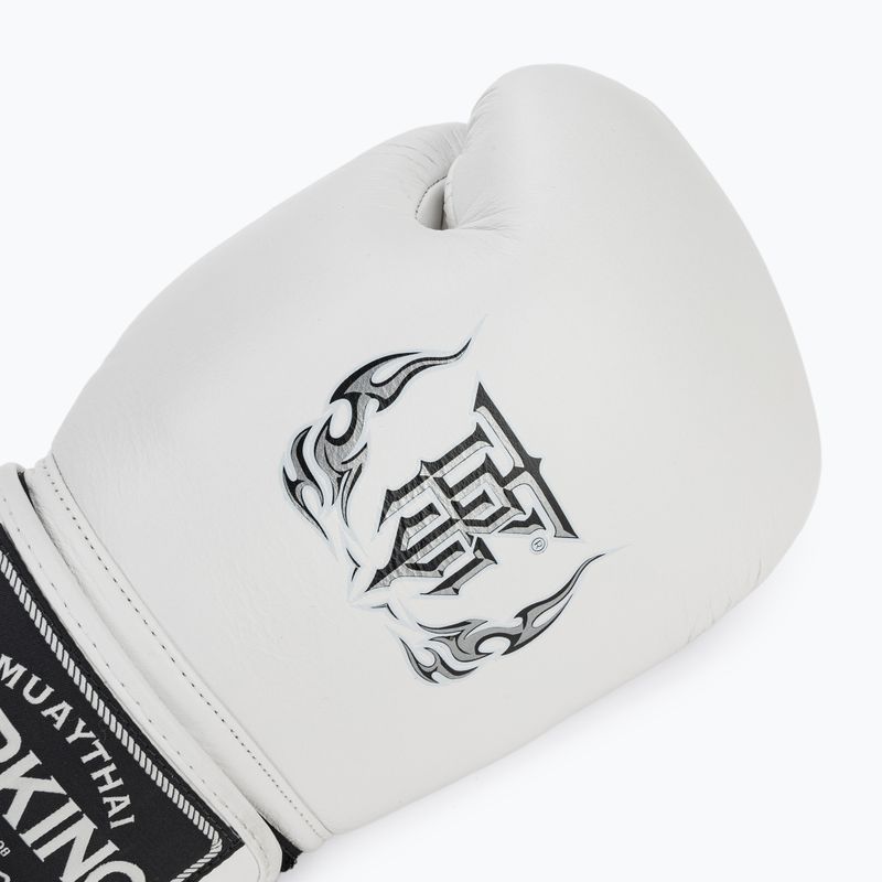 Top King Muay Thai Ultimate Boxhandschuhe weiß TKBGUV-WH 5