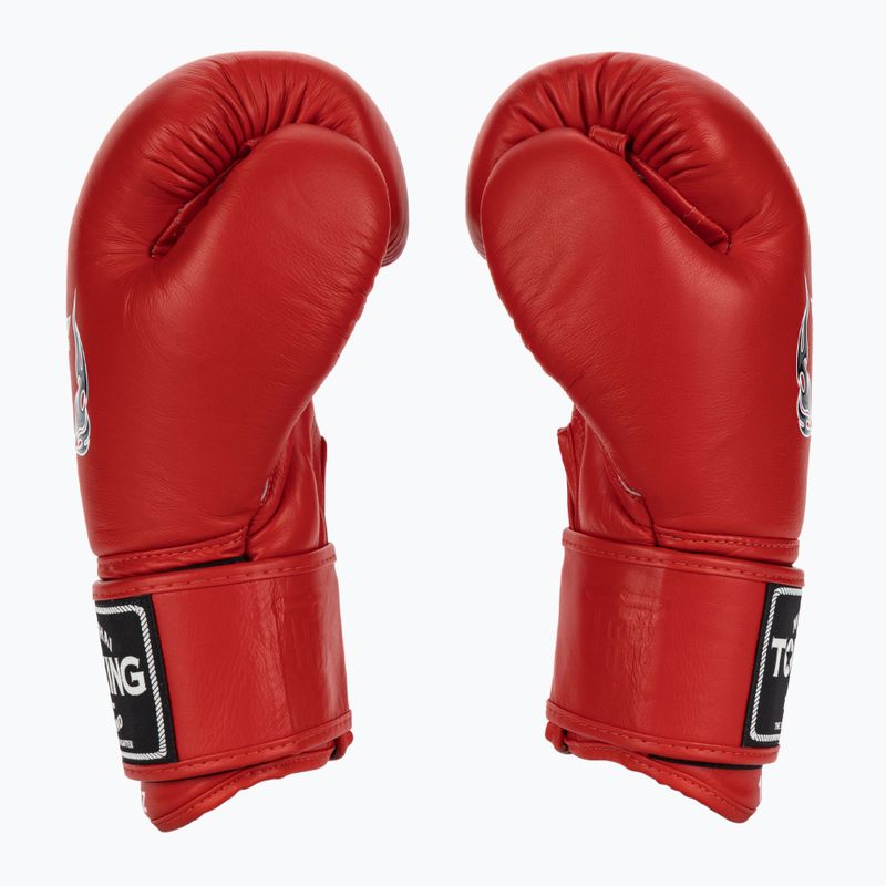 Top King Muay Thai Ultimate rote Boxhandschuhe 3