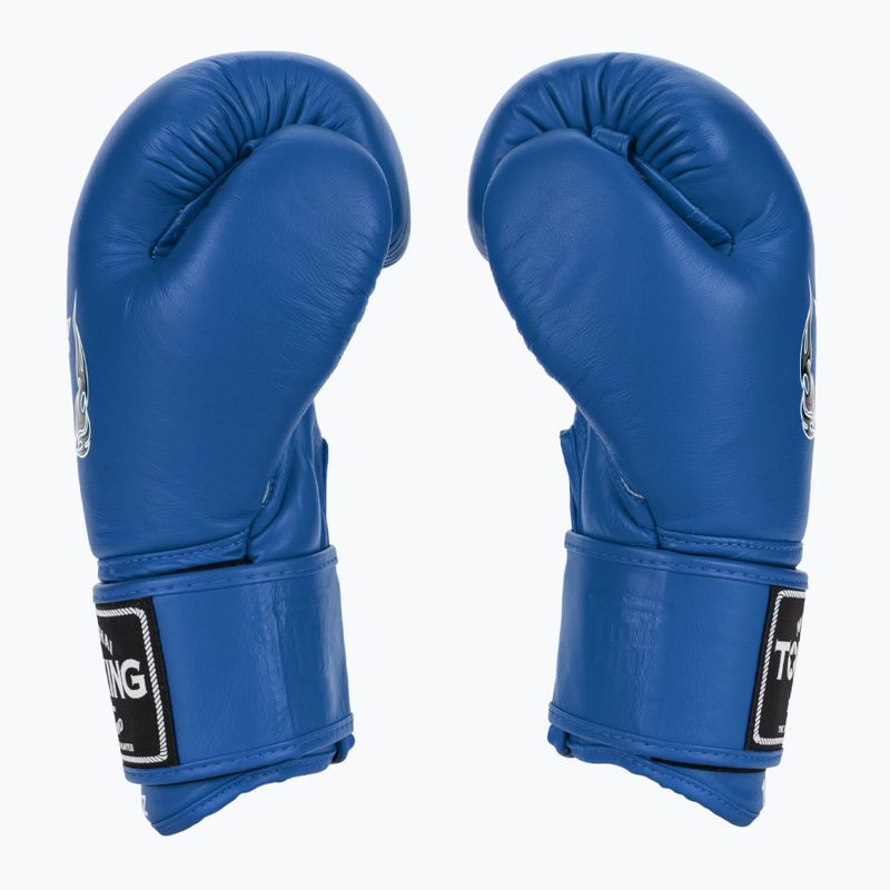 Top King Muay Thai Ultimate blaue Boxhandschuhe 3