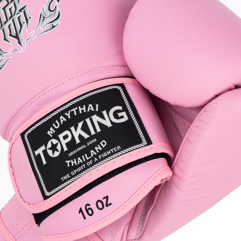Top King Muay Thai Ultimate rosa Boxhandschuhe 4