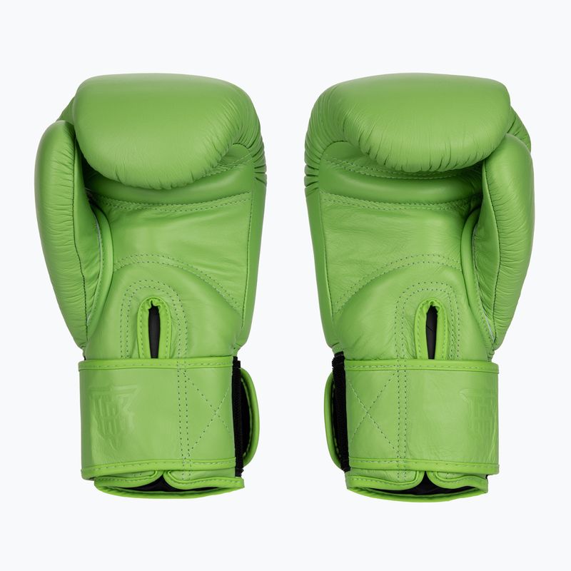 Top King Muay Thai Ultimate grüne Boxhandschuhe 2