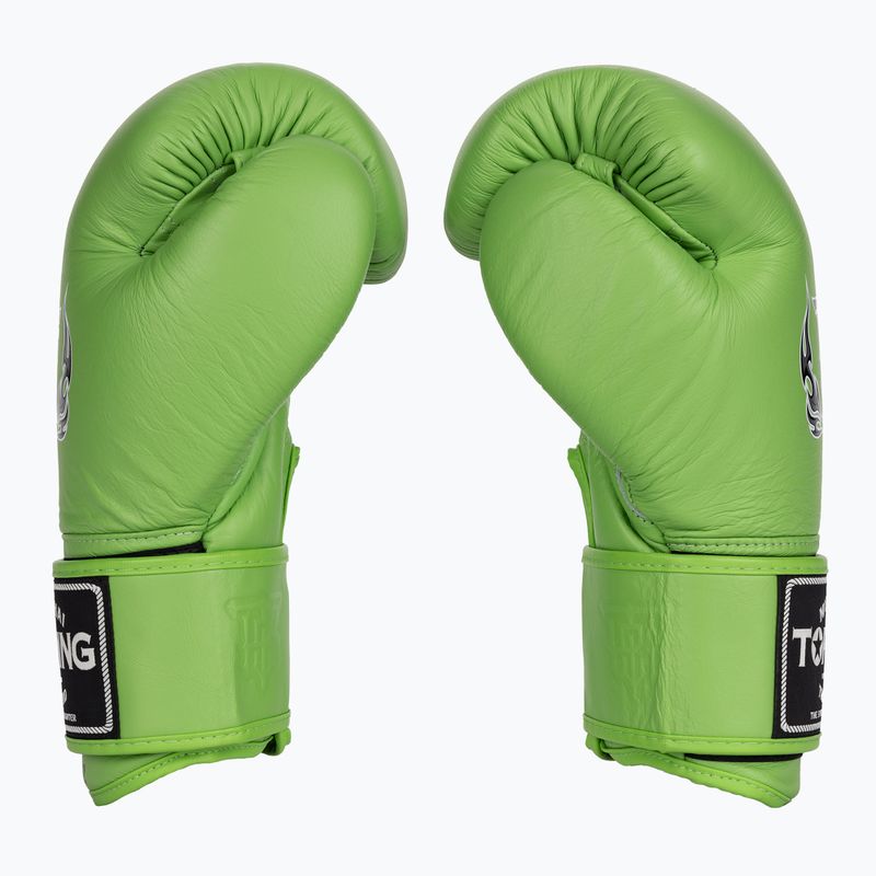 Top King Muay Thai Ultimate grüne Boxhandschuhe 4