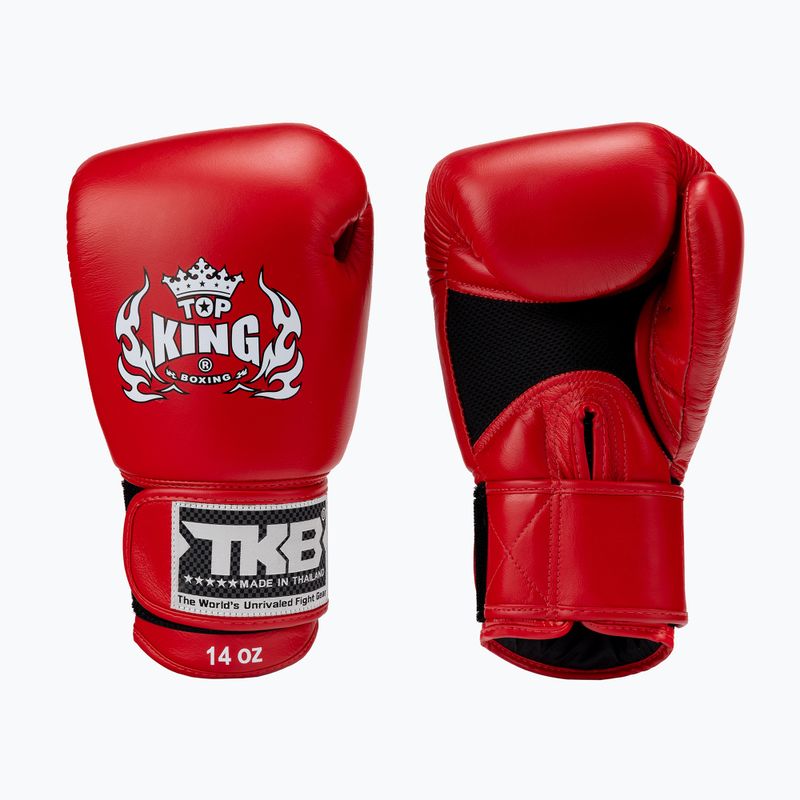 Top King Muay Thai Ultimate Air Boxhandschuhe rot TKBGAV-RD