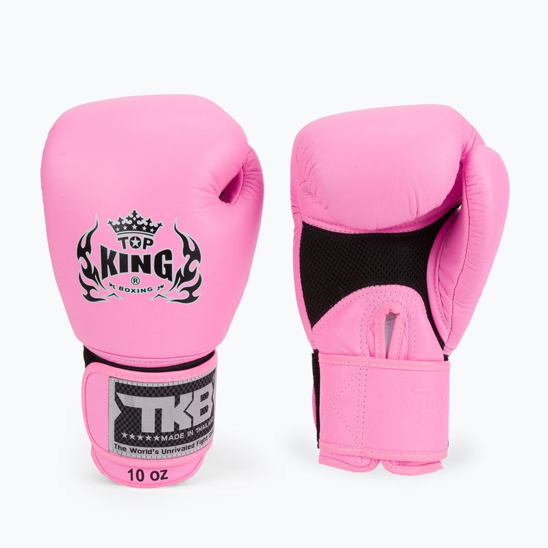 Boxhandschuhe Top King Muay Thai Ultimate „Air” rosa TKBGAV 3