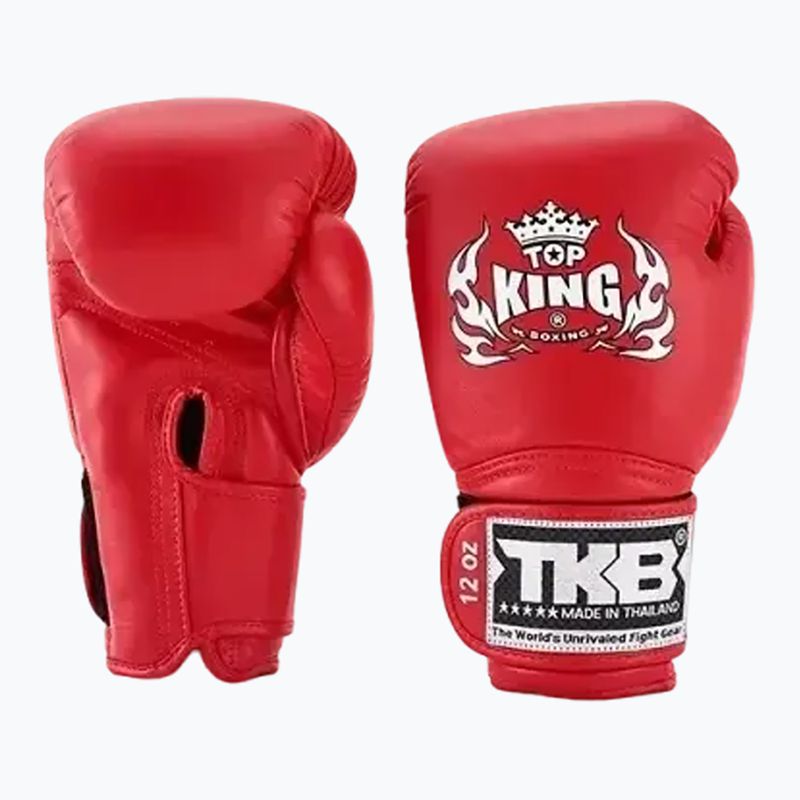 Top King Muay Thai Super Blue Boxhandschuhe