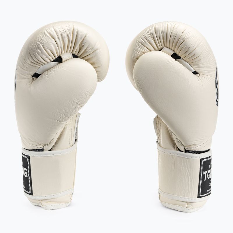 Top King Muay Thai Boxhandschuhe Super Air weiß 3