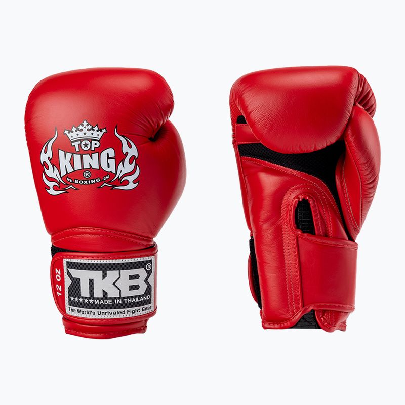 Top King Muay Thai Super Air Boxhandschuhe rot TKBGSA-RD 3