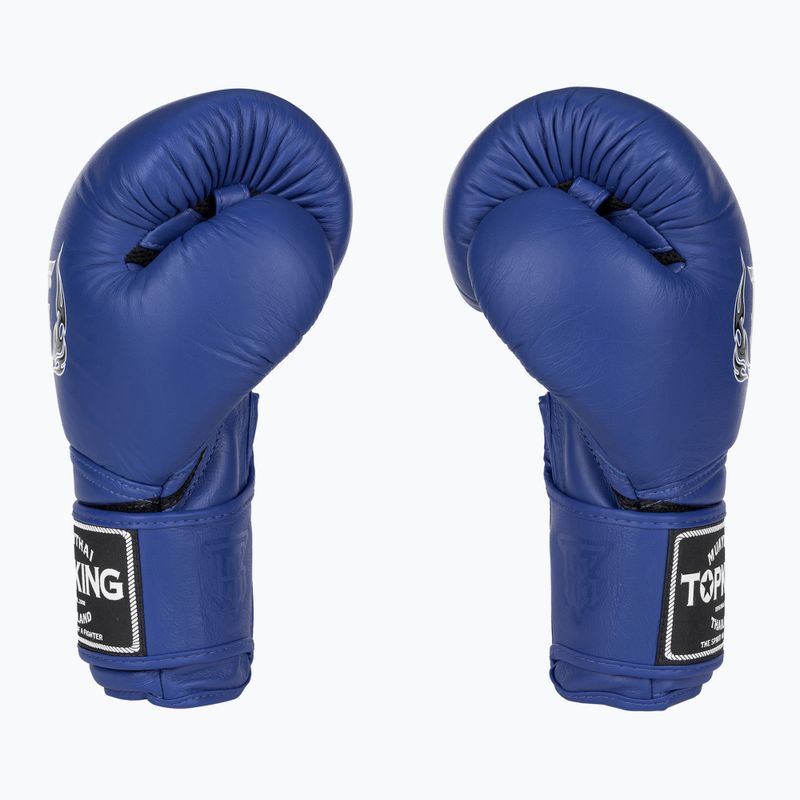 Top King Muay Thai Super Air Boxhandschuhe blau 3