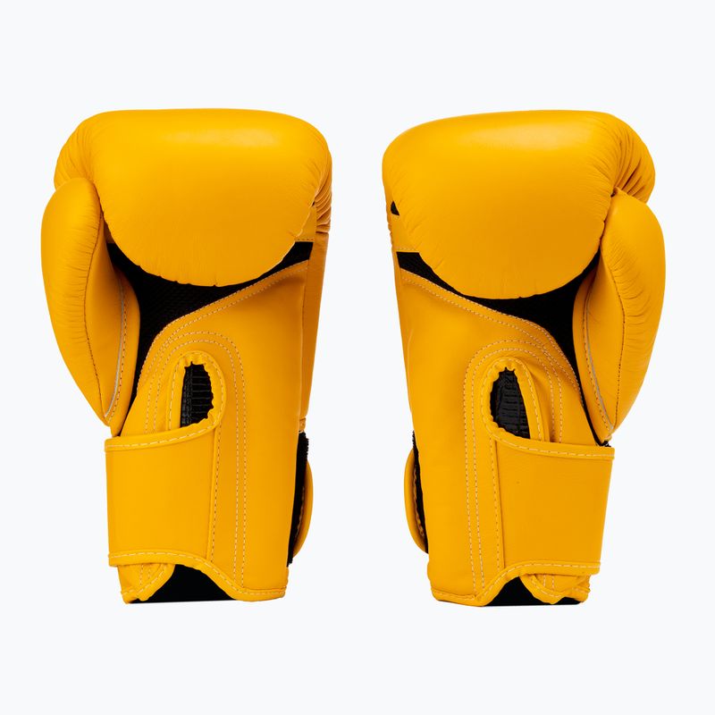 Top King Muay Thai Super Air gelbe Boxhandschuhe TKBGSA-YW 2