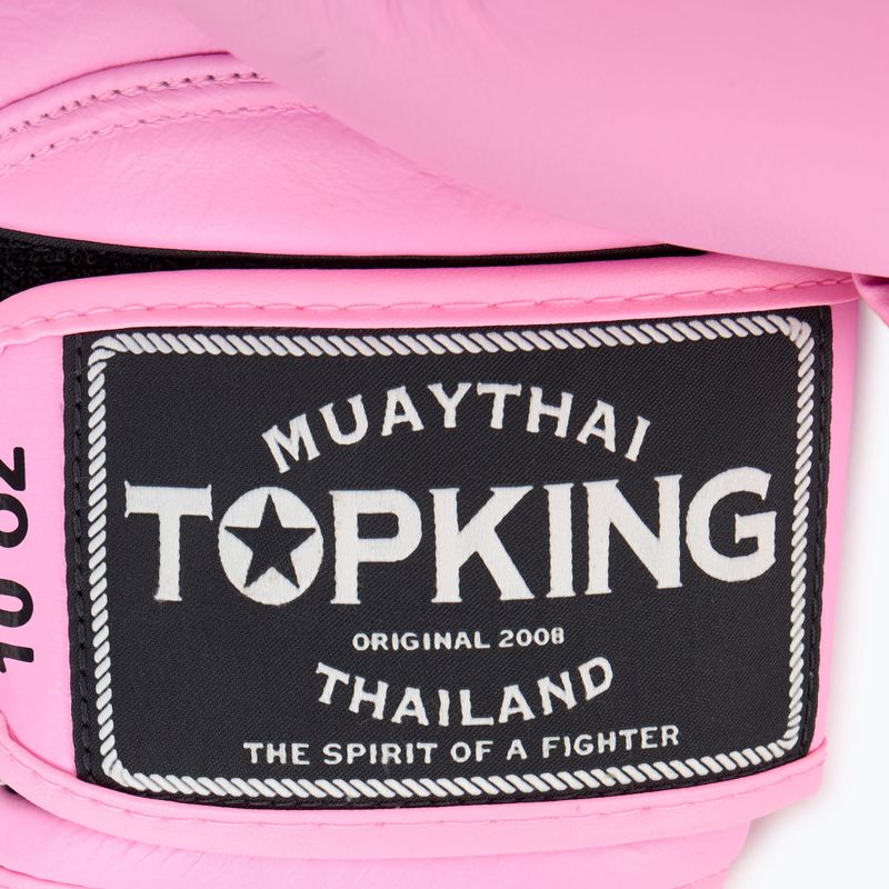 Top King Muay Thai Super Air rosa Boxhandschuhe TKBGSA-PK 5