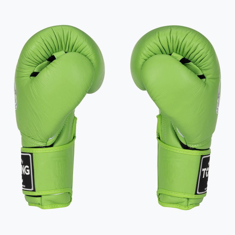 Top King Muay Thai Boxhandschuhe Super Air grün 3