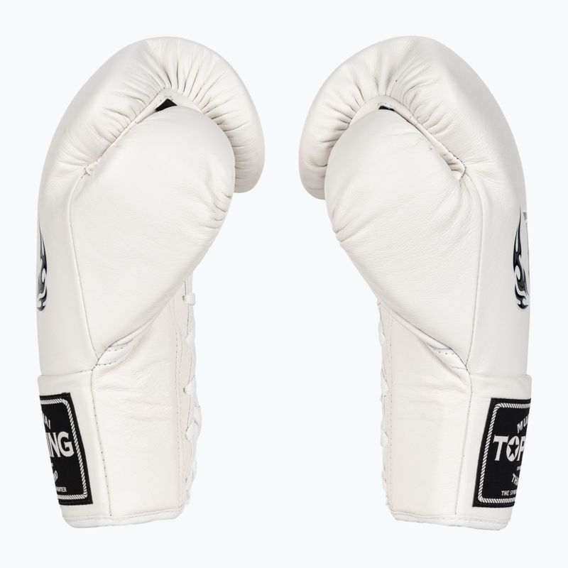 Top King Boxhandschuhe Competition weiß 3