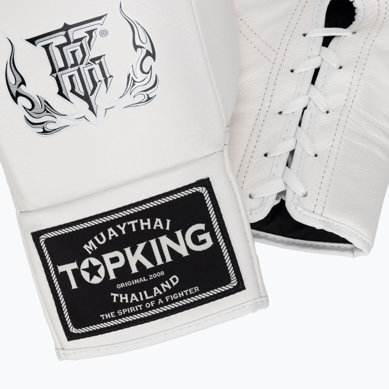 Top King Boxhandschuhe Competition weiß 4