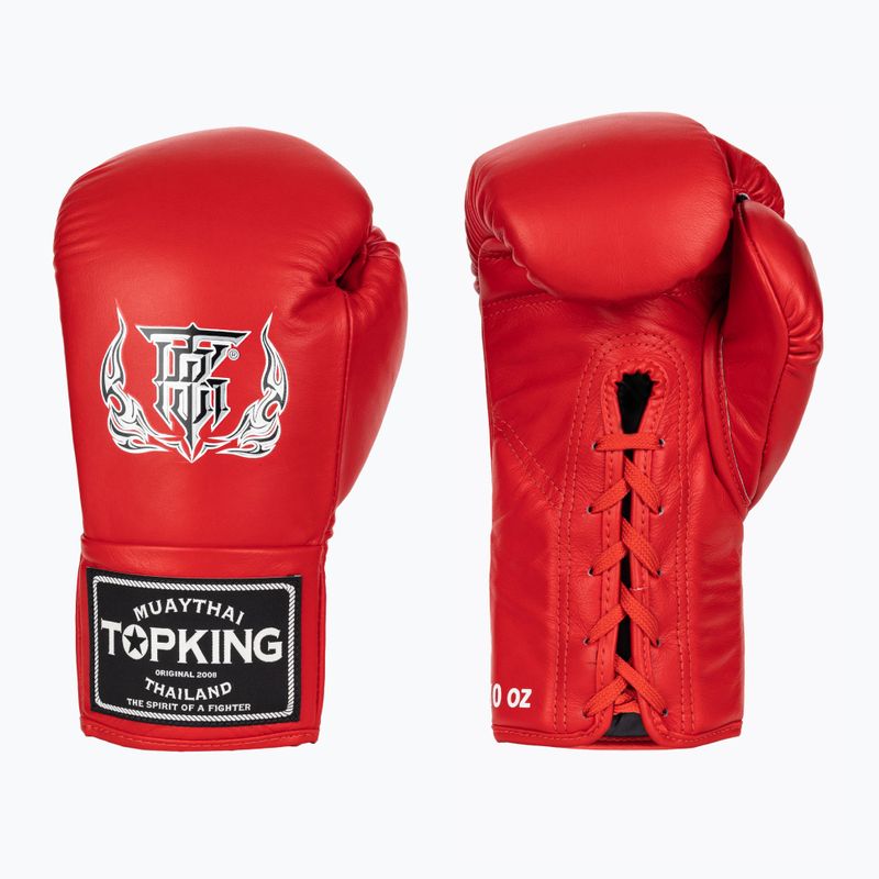 Top King Boxhandschuhe Competition rot