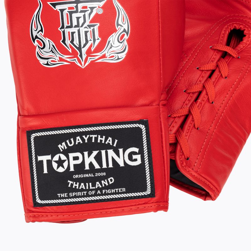 Top King Boxhandschuhe Competition rot 4