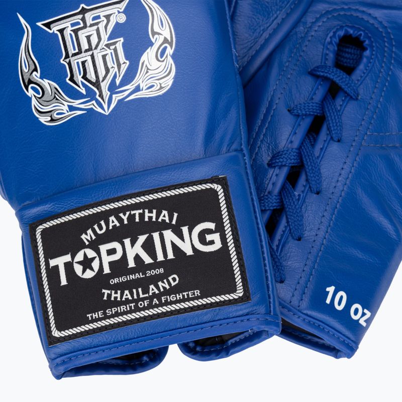 Top King Boxhandschuhe Competition blau 4