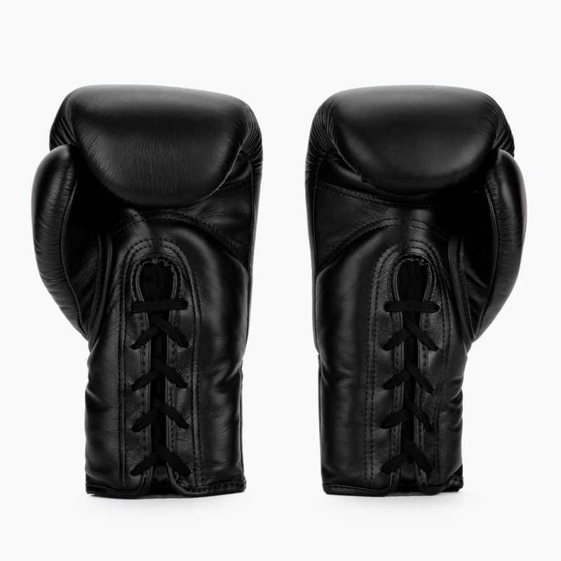 Top King Muay Thai Pro schwarze Boxhandschuhe 2