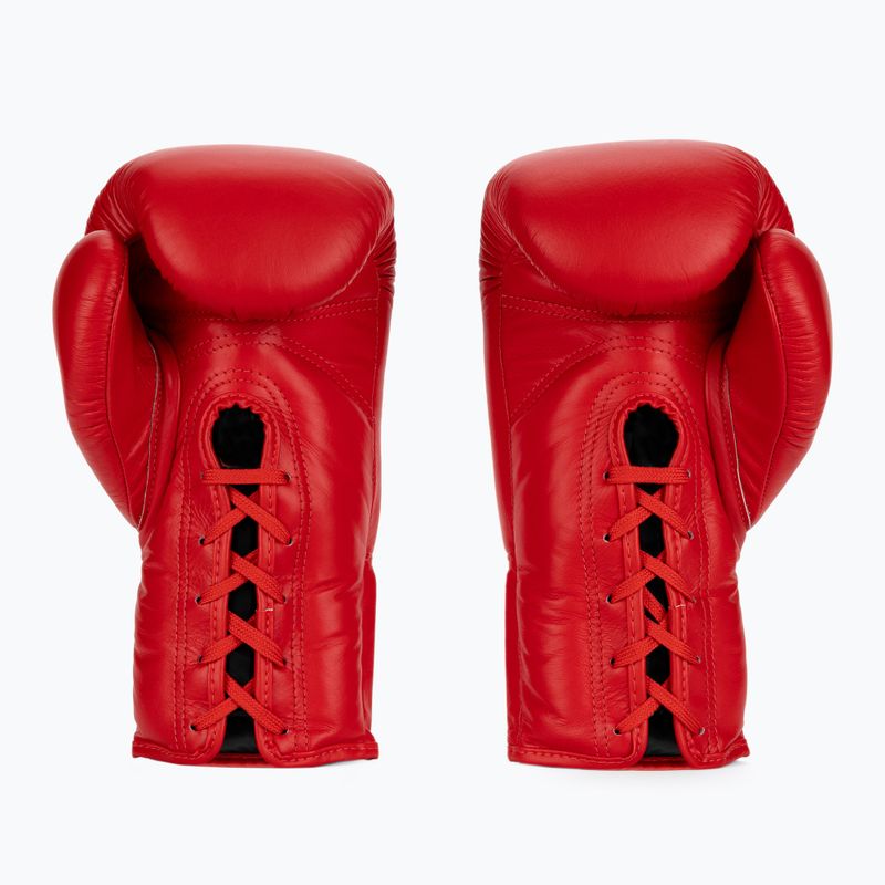 Top King Muay Thai Pro rote Boxhandschuhe 2