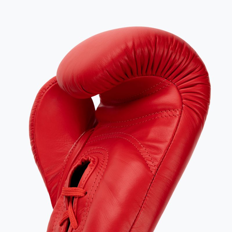 Top King Muay Thai Pro rote Boxhandschuhe 4
