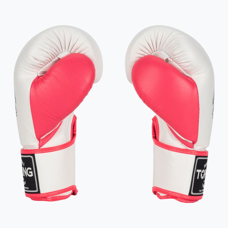 Top King Boxing Reborn weiß/rosa Boxhandschuhe 3