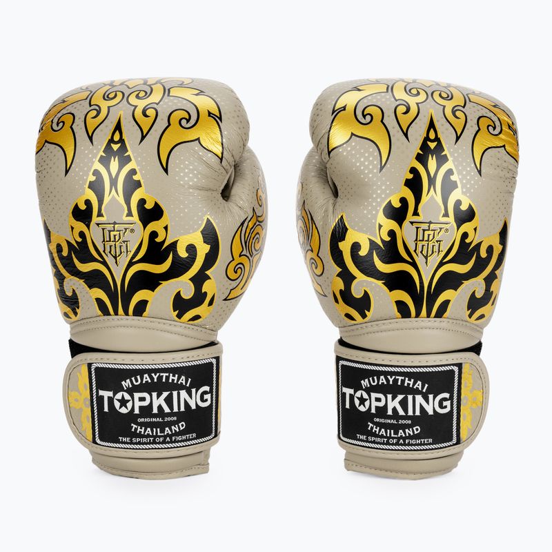 Top King Boxhandschuhe Kanok beige