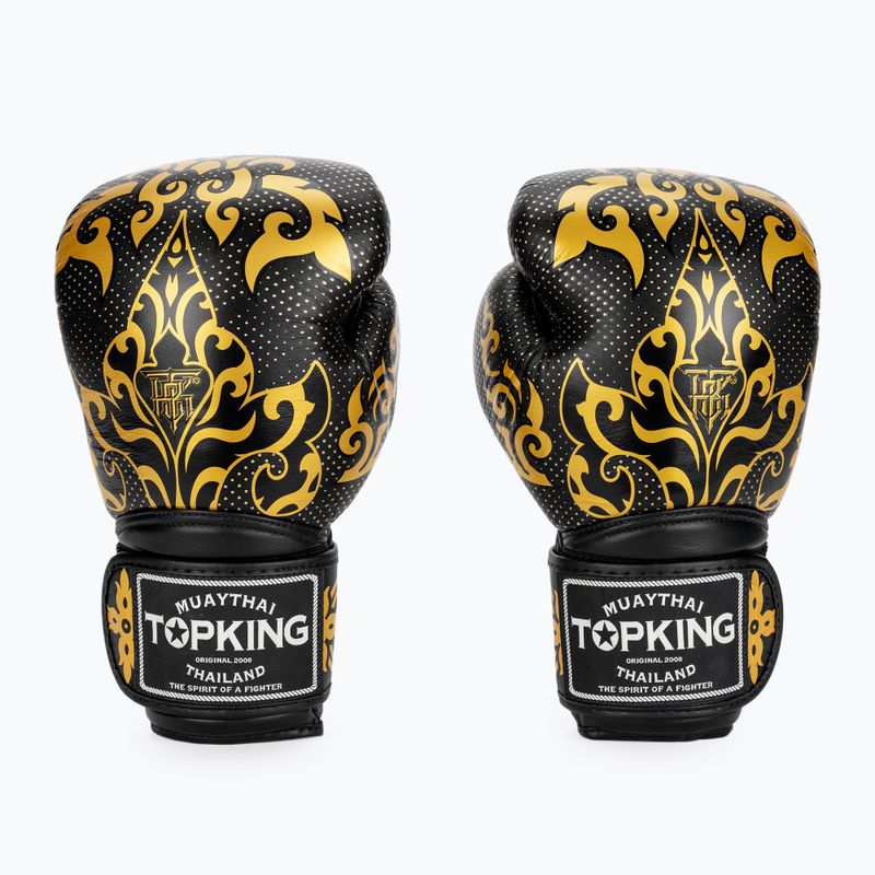 Top King Boxhandschuhe Kanok schwarz