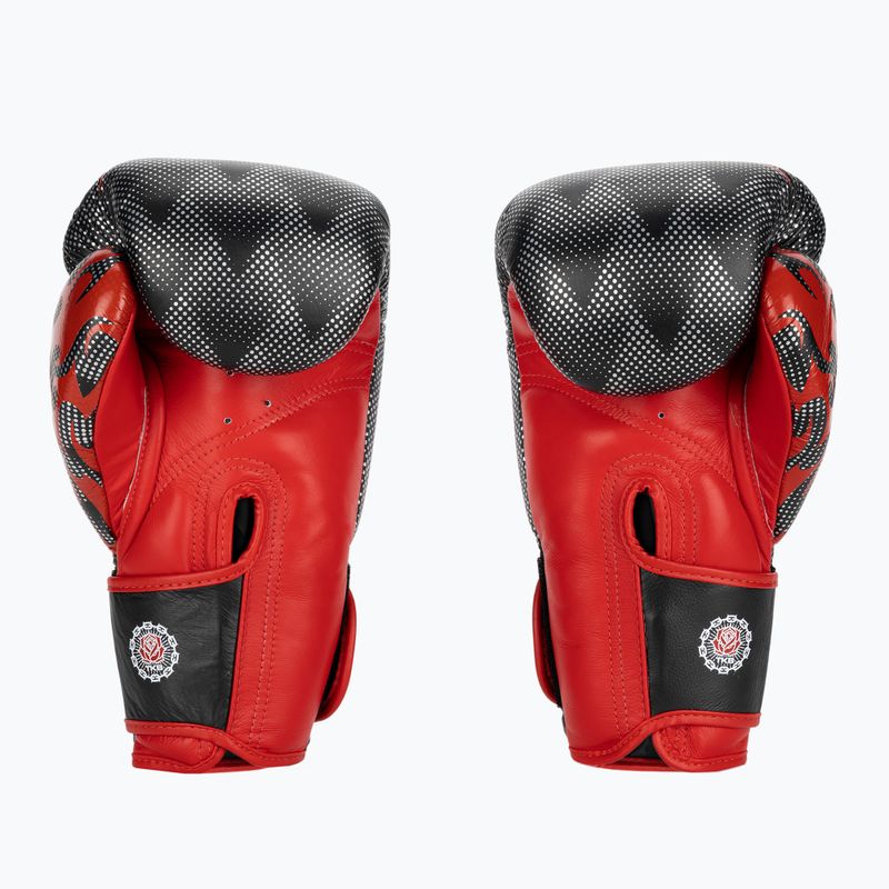 Top King Boxing Dragon rot/schwarze Boxhandschuhe 2
