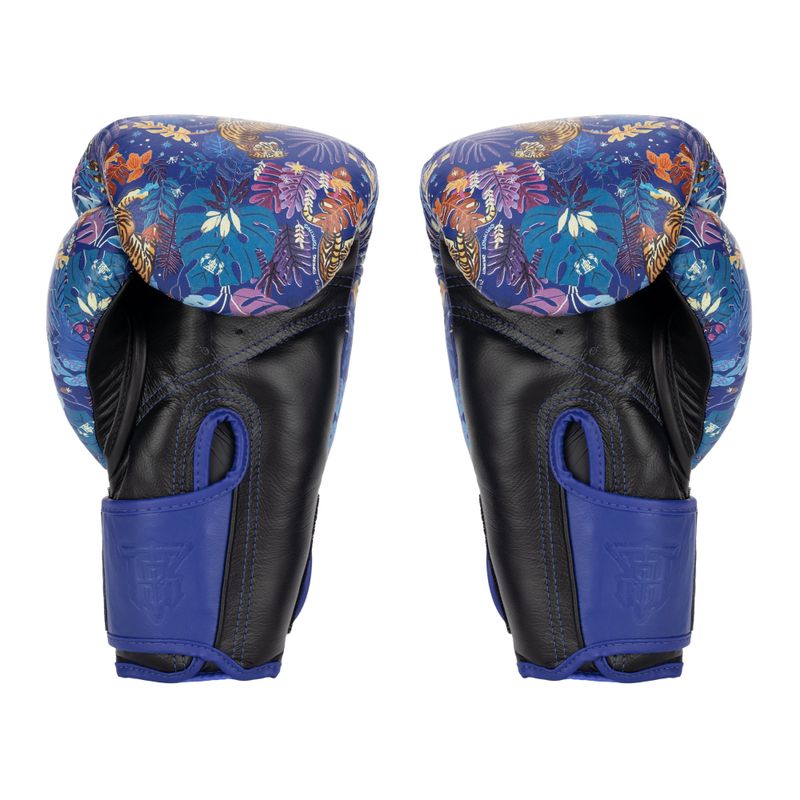 Top King Boxing Wild Tiger schwarz/blaue Boxhandschuhe 2