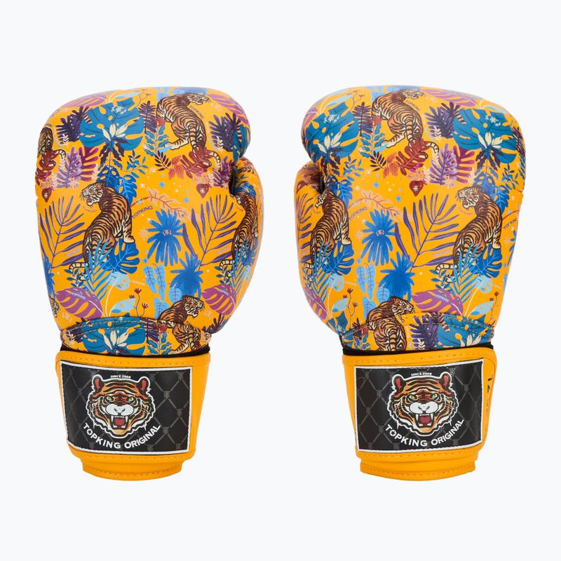 Boxhandschuhe Top King Boxing Wild Tiger black/yellow 2