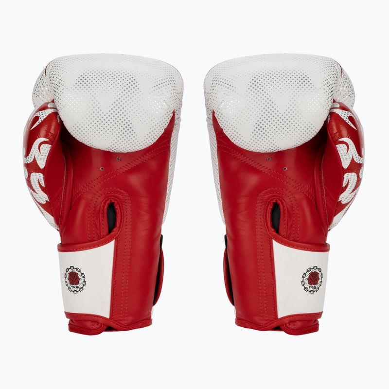 Top King Boxing Dragon rot/weiße Boxhandschuhe 2