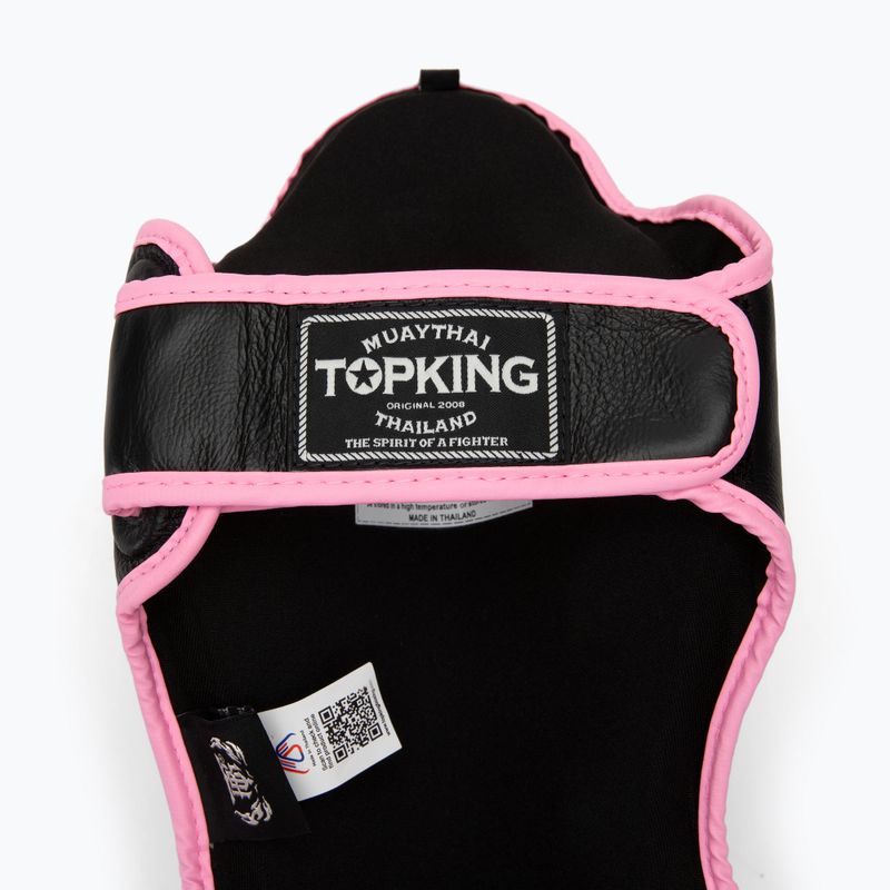 Top King Schienbeinschützer Schienbein- und Fußprotektoren Blend schwarz/rosa 4