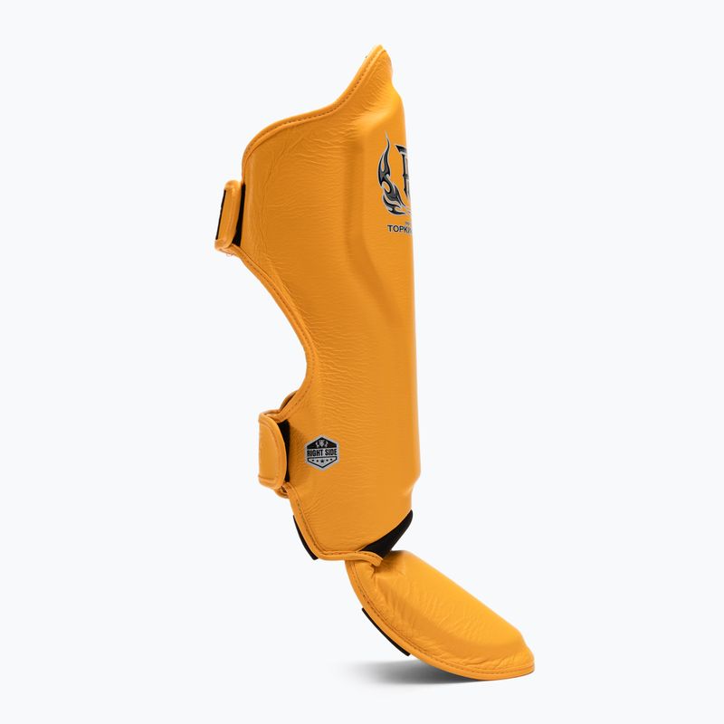 Top King Pro-Gl Top gelbe Schienbein- und Fußprotektoren 2