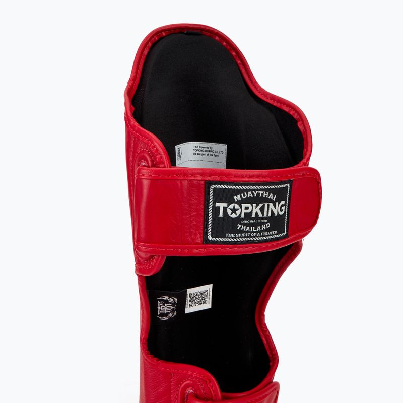 Top King Pro-Gl Top rot Schienbein- und Fußprotektoren 6