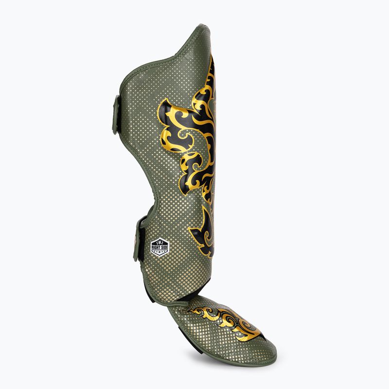 Top King Kanok khaki Schienbein- und Fußschützer 2