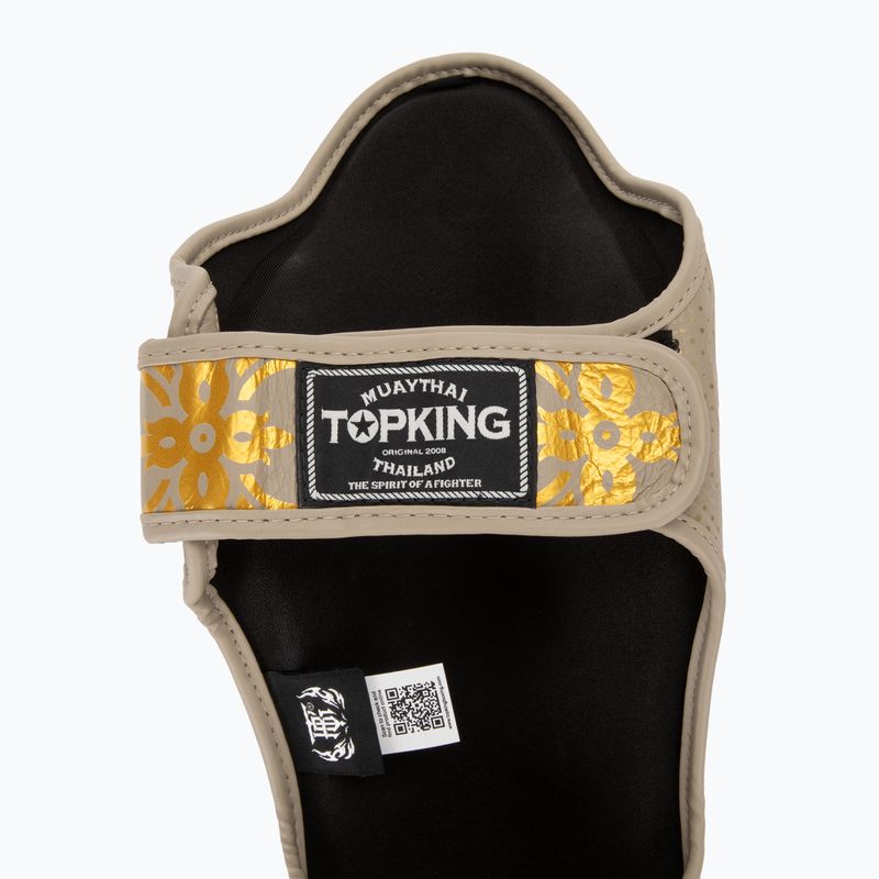 Top King Kanok beige Schienbein- und Fußschützer 6
