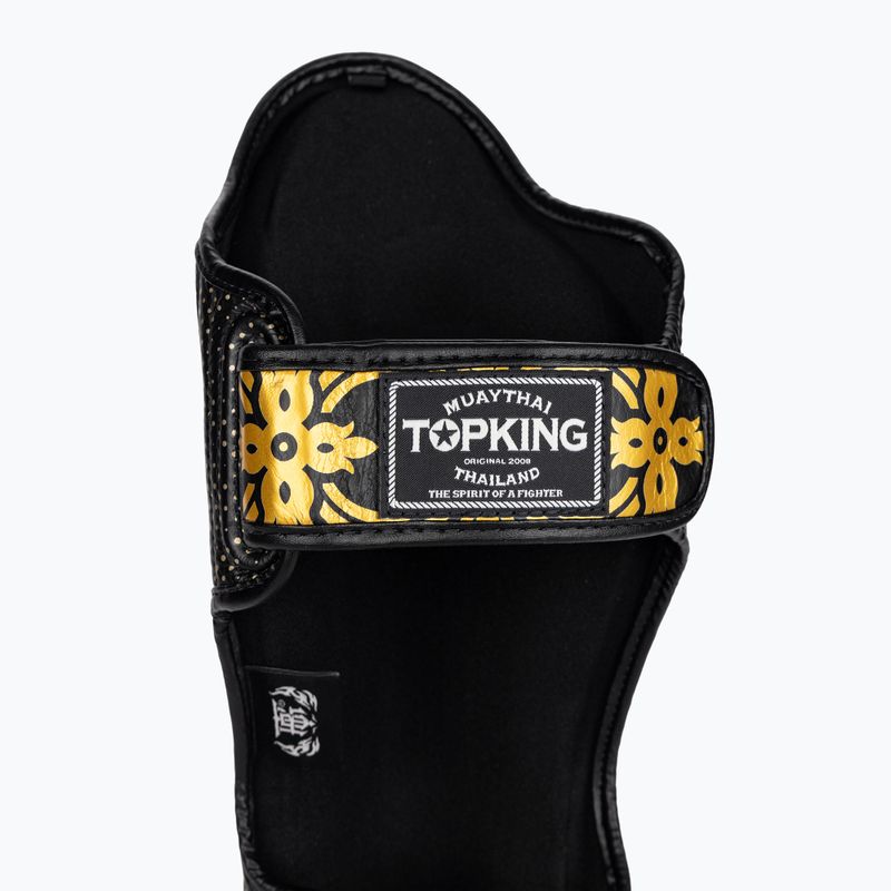 Top King Kanok schwarz Schienbein- und Fußschützer 7