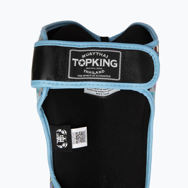Top King Culture schwarze Schienbein- und Fußschützer 4