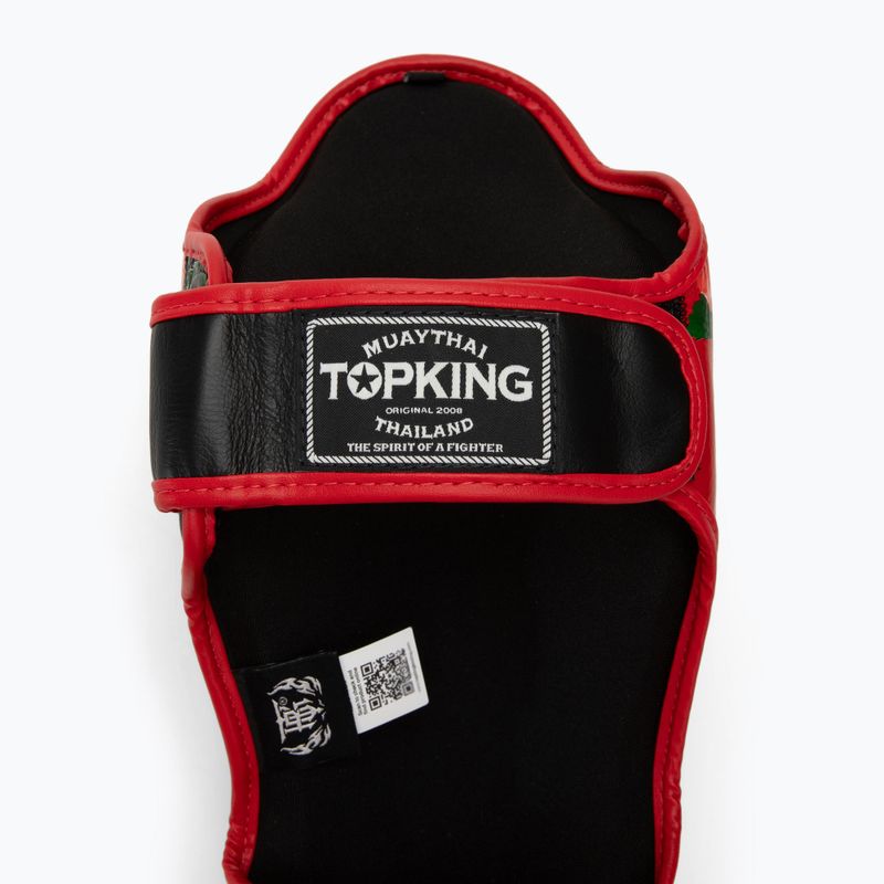 Top King Rose schwarz Schienbein- und Fußschützer 4