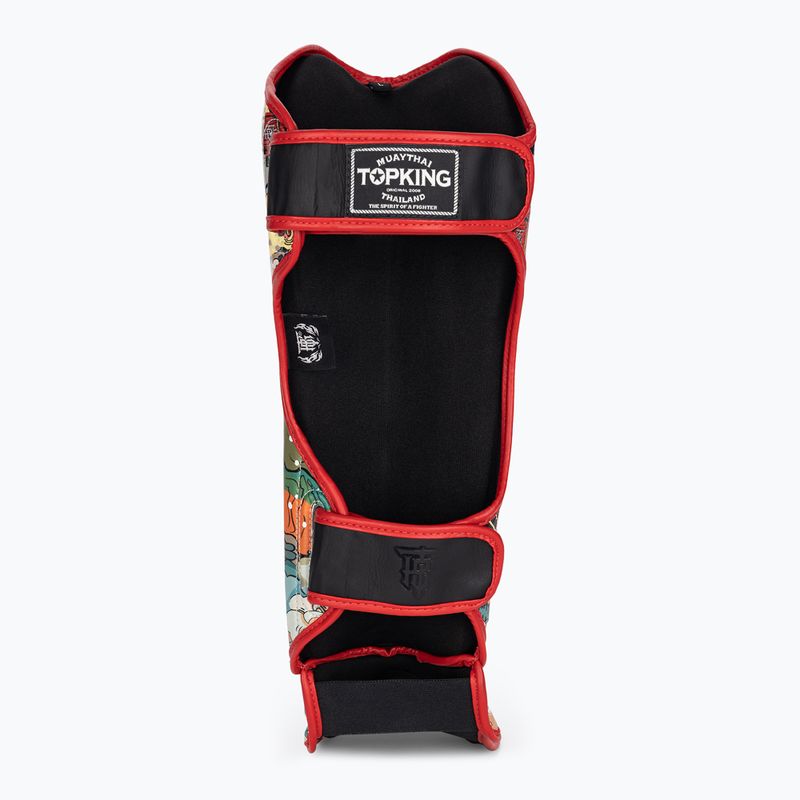 Top King Culture Semi Leder Schienbein und Fußschützer schwarz TKSGCT-CN 5