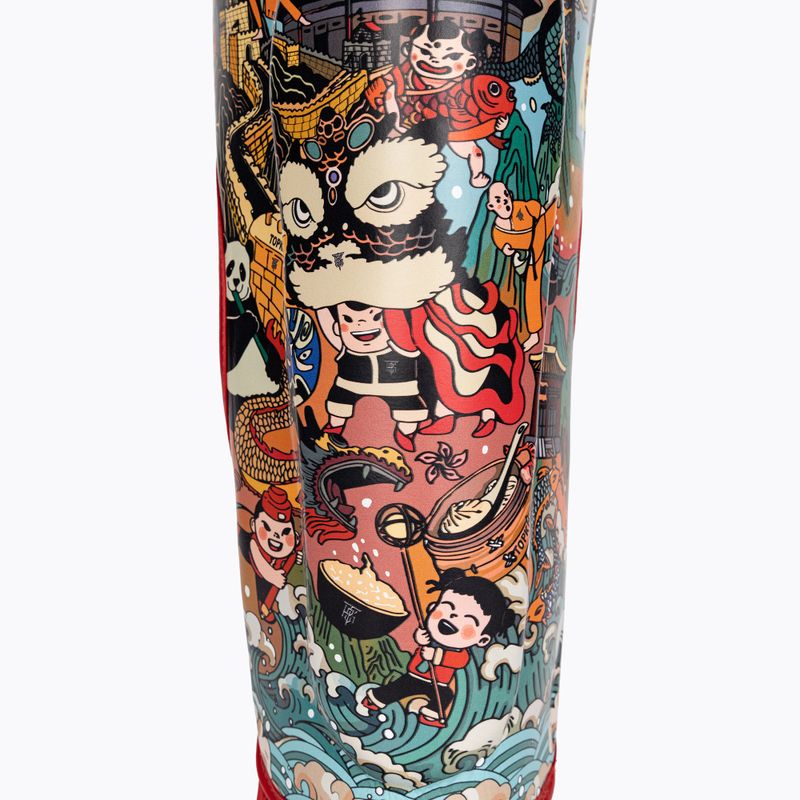 Top King Culture Semi Leder Schienbein und Fußschützer schwarz TKSGCT-CN 6