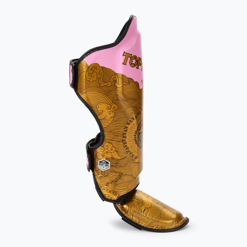 Top King Happiness Chinesisch rosa Schienbein und Fußschützer 2
