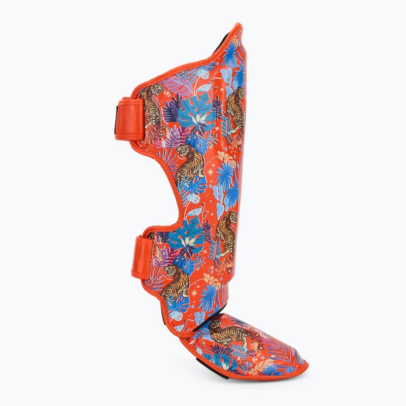 Schienbein- und Fußschützer Top King Wild Tiger King orange 2