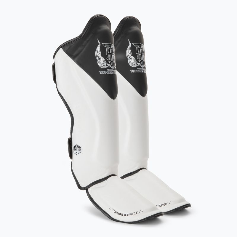 Top King Schienbeinschoner Schienbein- und Fußschützer Blend weiß/schwarz