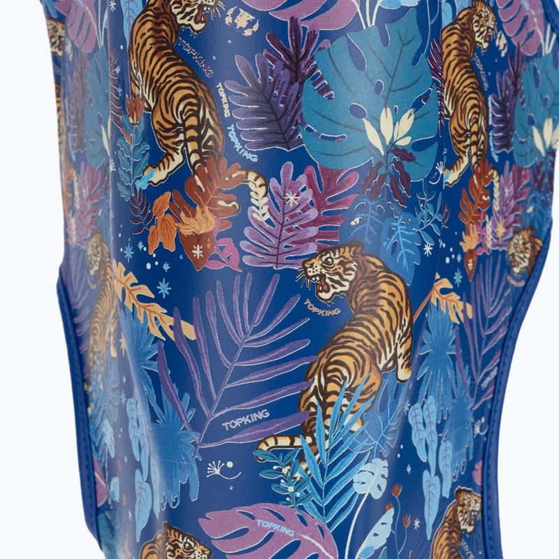 Top King Wild Tiger Schienbein- und Fußschützer blau 6