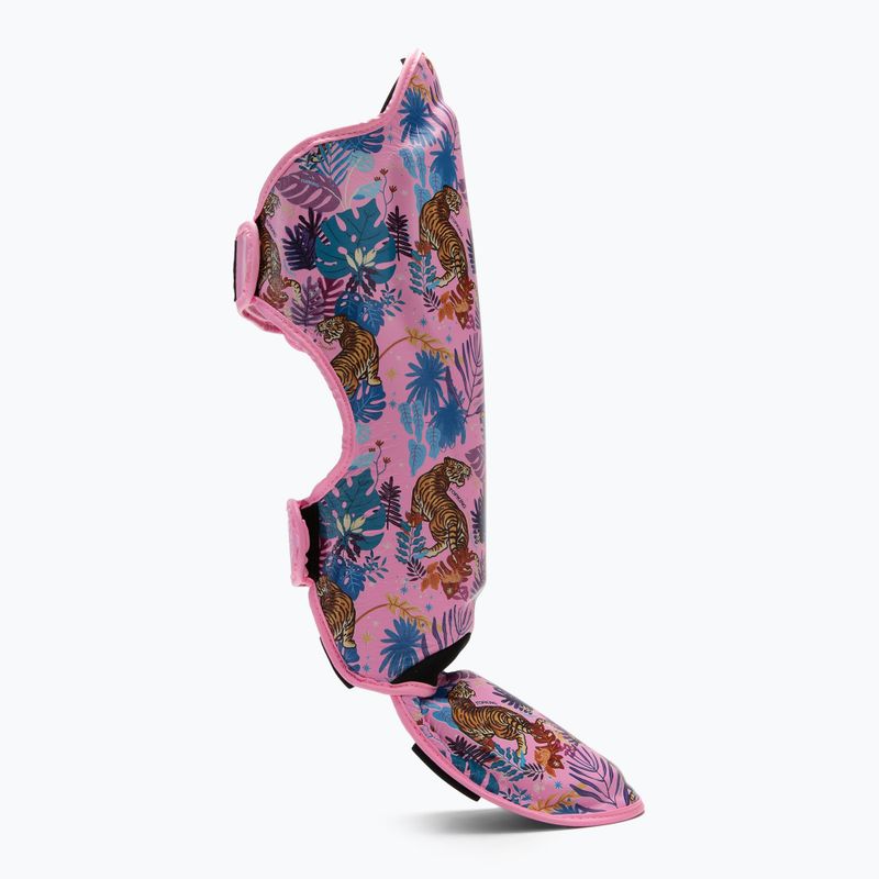 Top King Wild Tiger Schienbein- und Fußschützer rosa 2