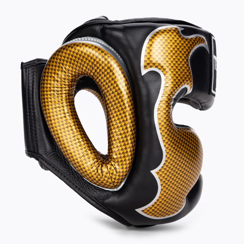 Top King Empower schwarz/goldener Boxhelm 2